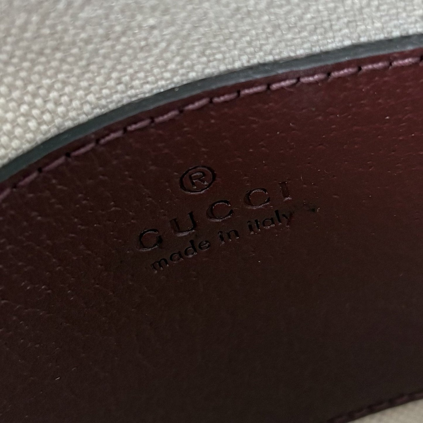 1955 Horsebit Shoulder Bag Bordeaux