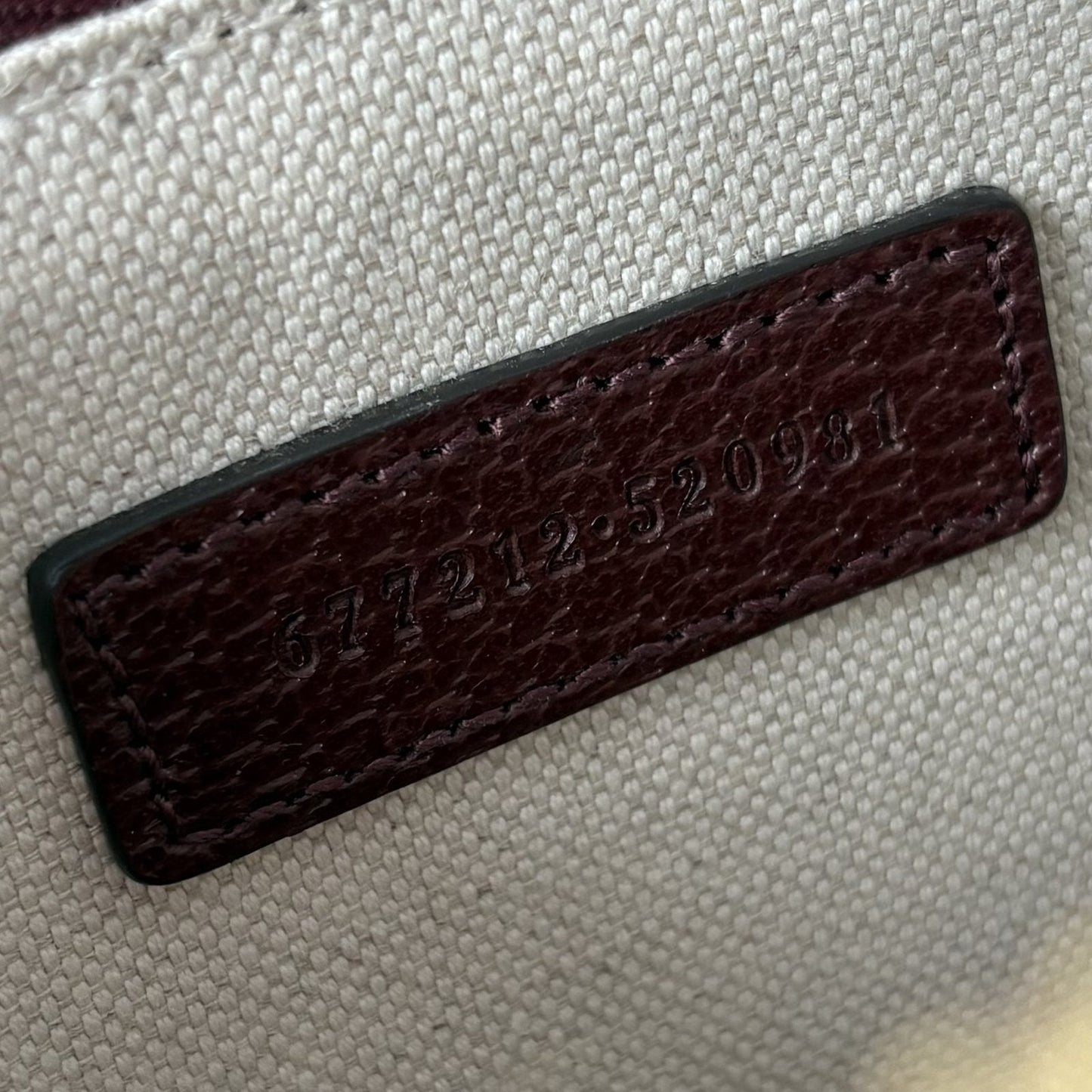 1955 Horsebit Shoulder Bag Bordeaux