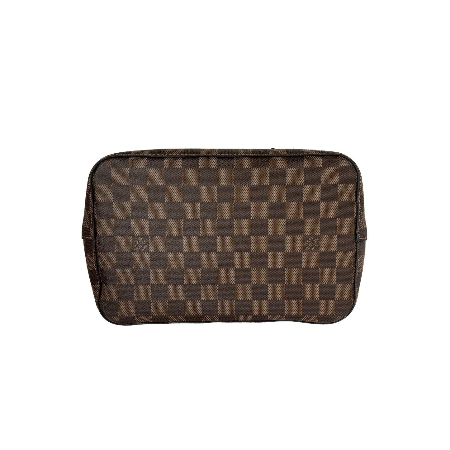 NeoNoé MM Damier Ebene Brown and Red