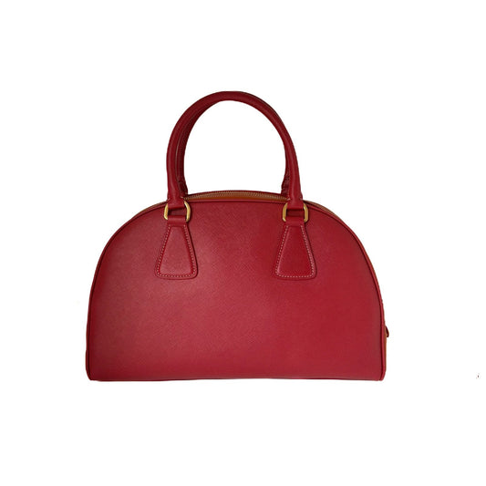 Prada Promenade Saffiano red front