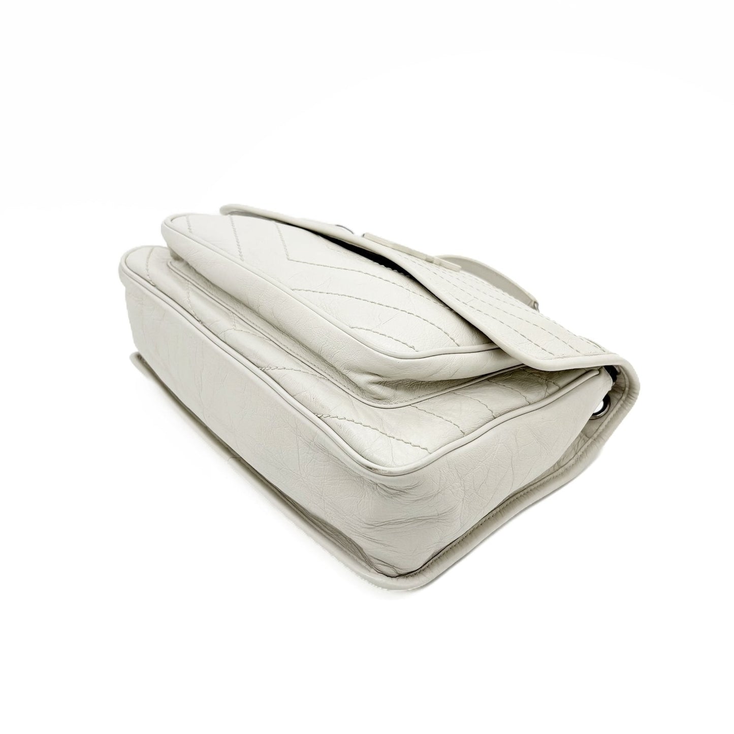 Niki Medium Vintage White Lambskin