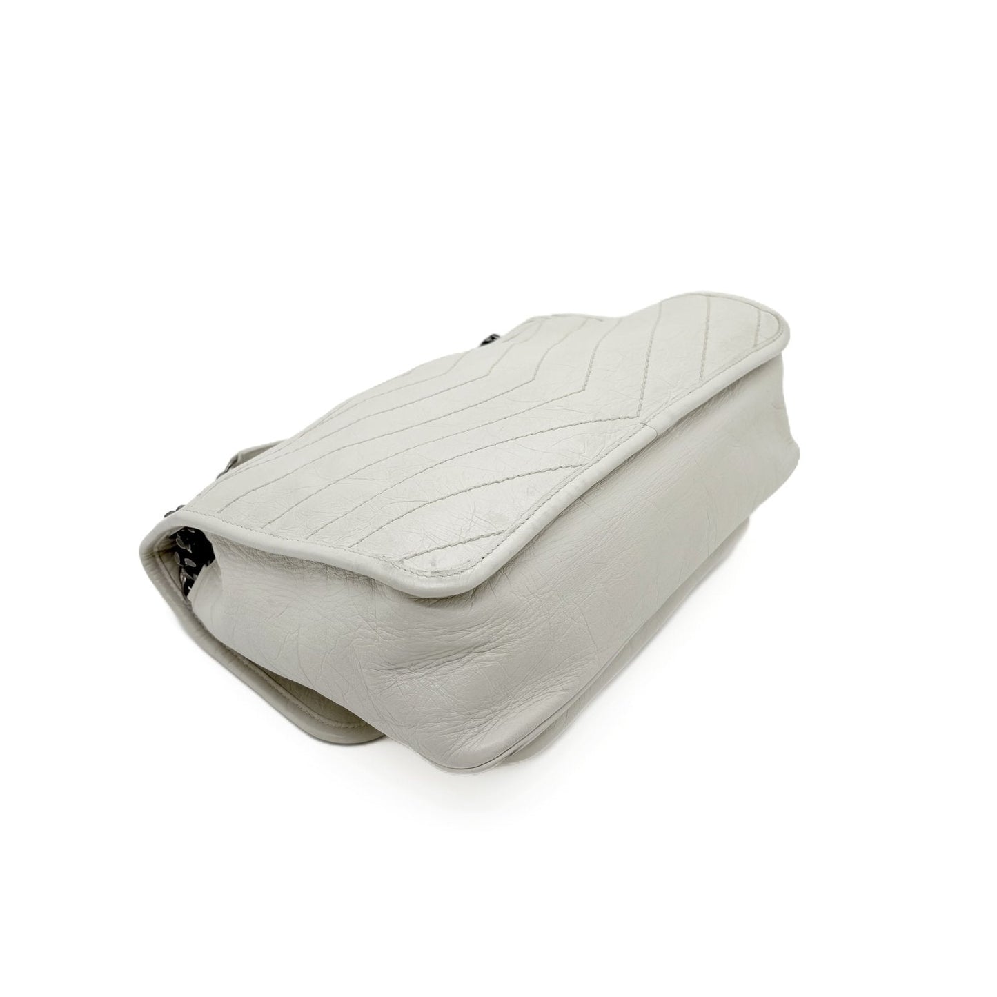 Niki Medium Vintage White Lambskin