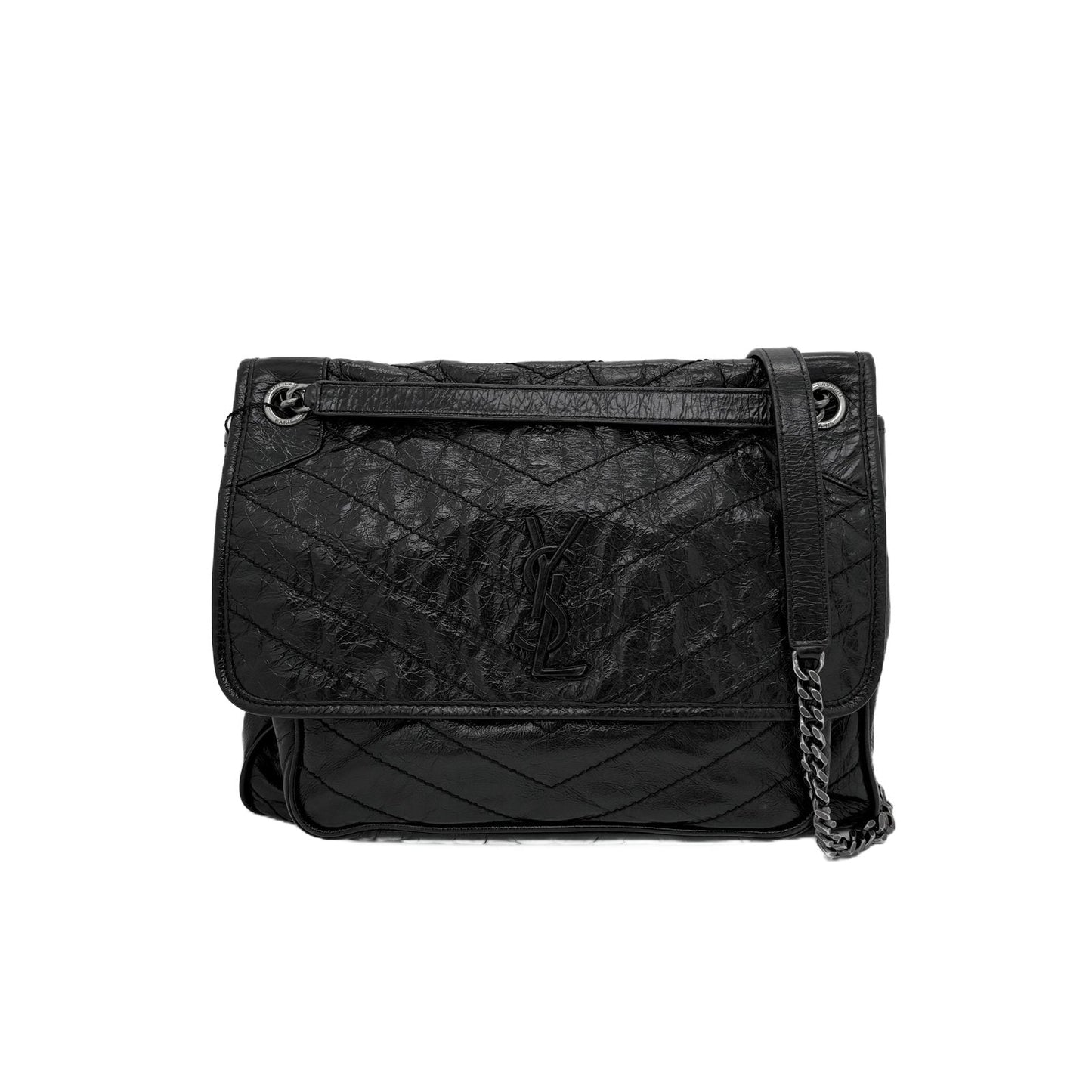 YSL Niki Large black front