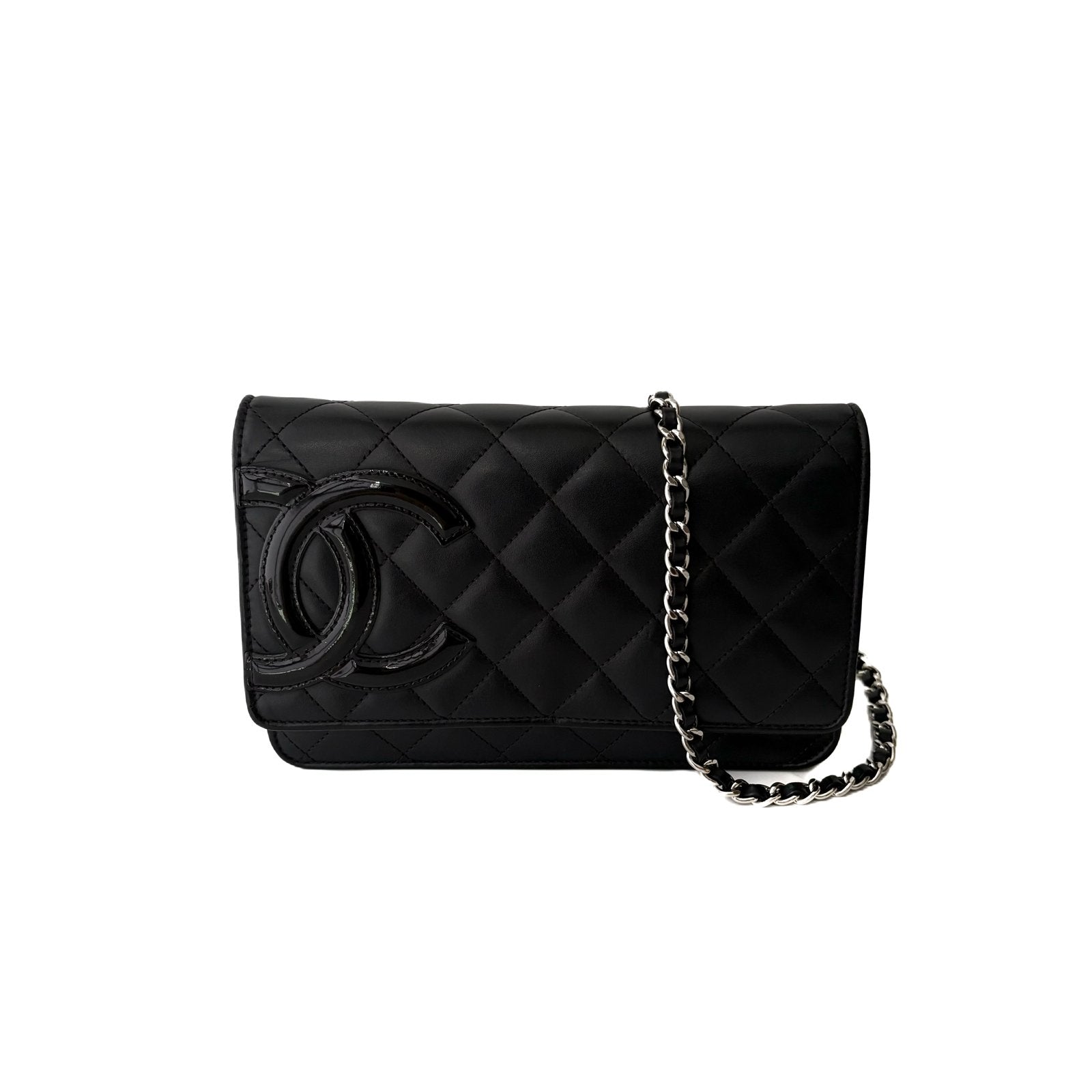 Chanel Cambon WOC black front