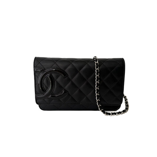 Chanel Cambon WOC black front