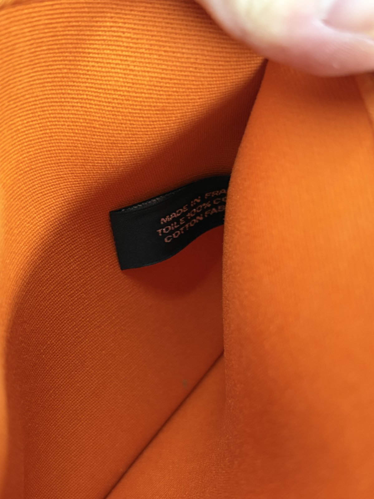 Herbag Zip 39 Orange Canvas and Leather