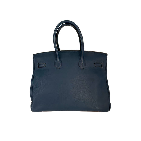 Birkin 35 Blue