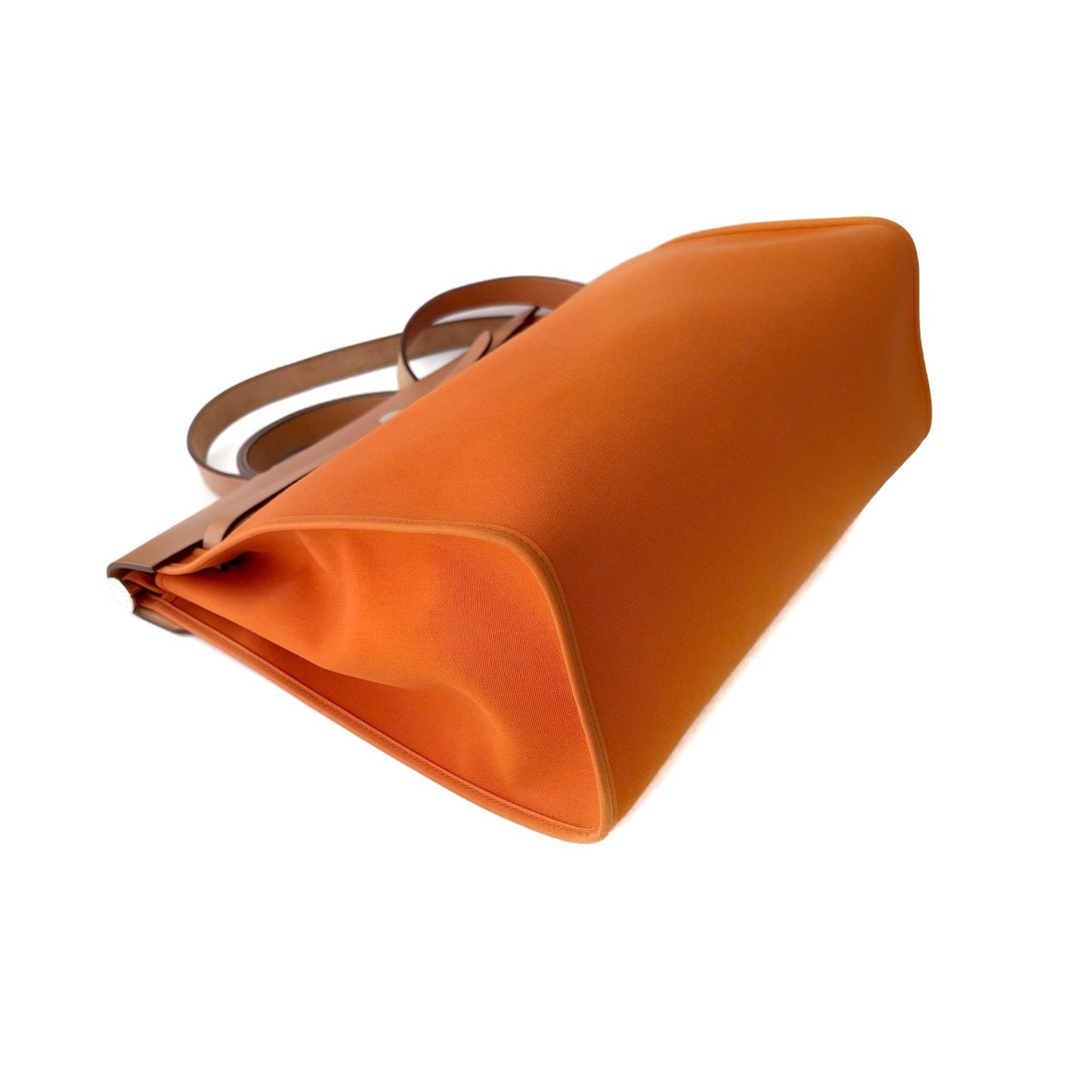 Herbag Zip 39 Orange Canvas and Leather