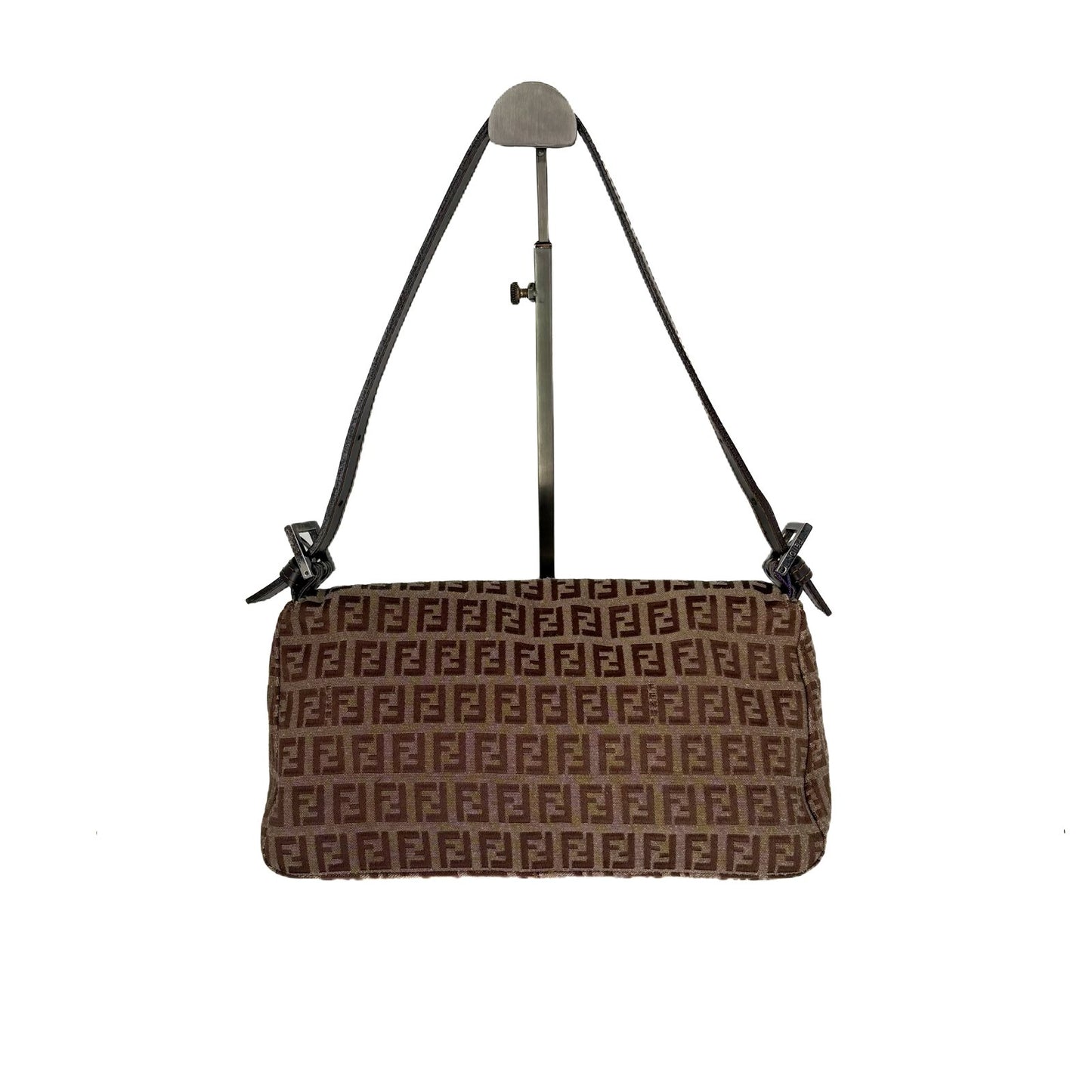 Vintage Zucca Studded Baguette Tobacco