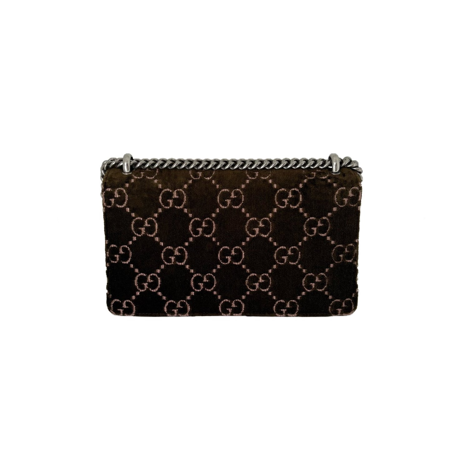 Dionysus Small GG Velvet Green