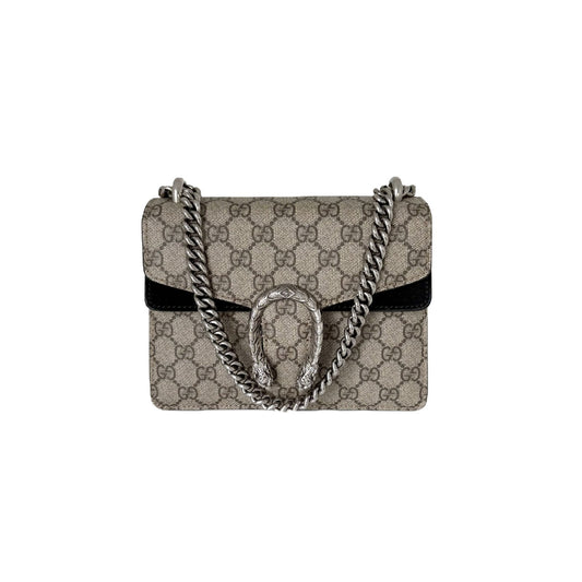 Dionysus Mini GG Supreme Ebony/Black