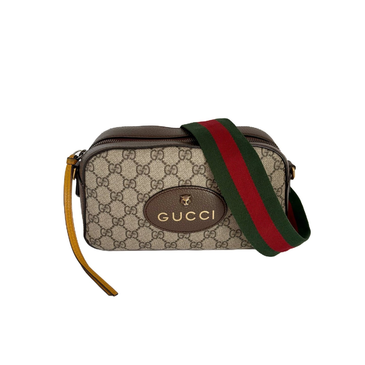 Tiger Head Camera Bag Small Ebony