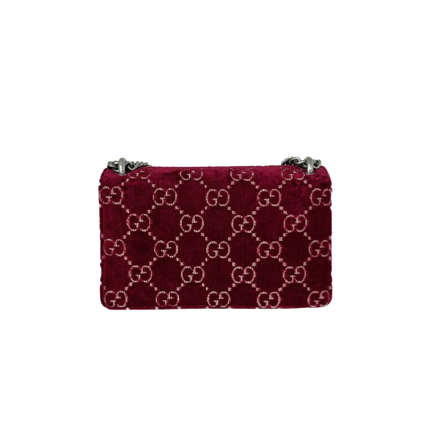 Dionysus Small GG Velvet Red