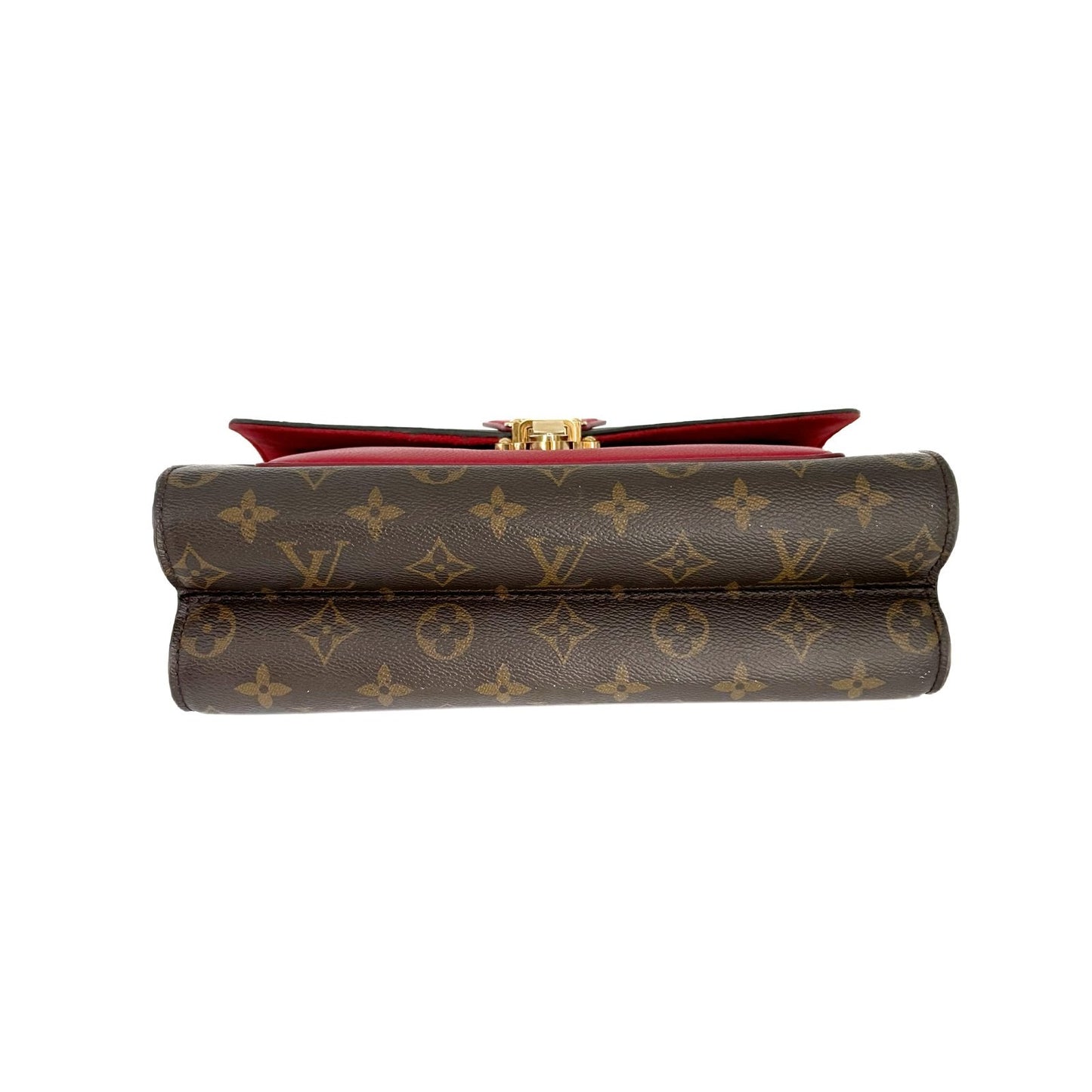 Vavin PM Monogram and Red Leather Chain Bag