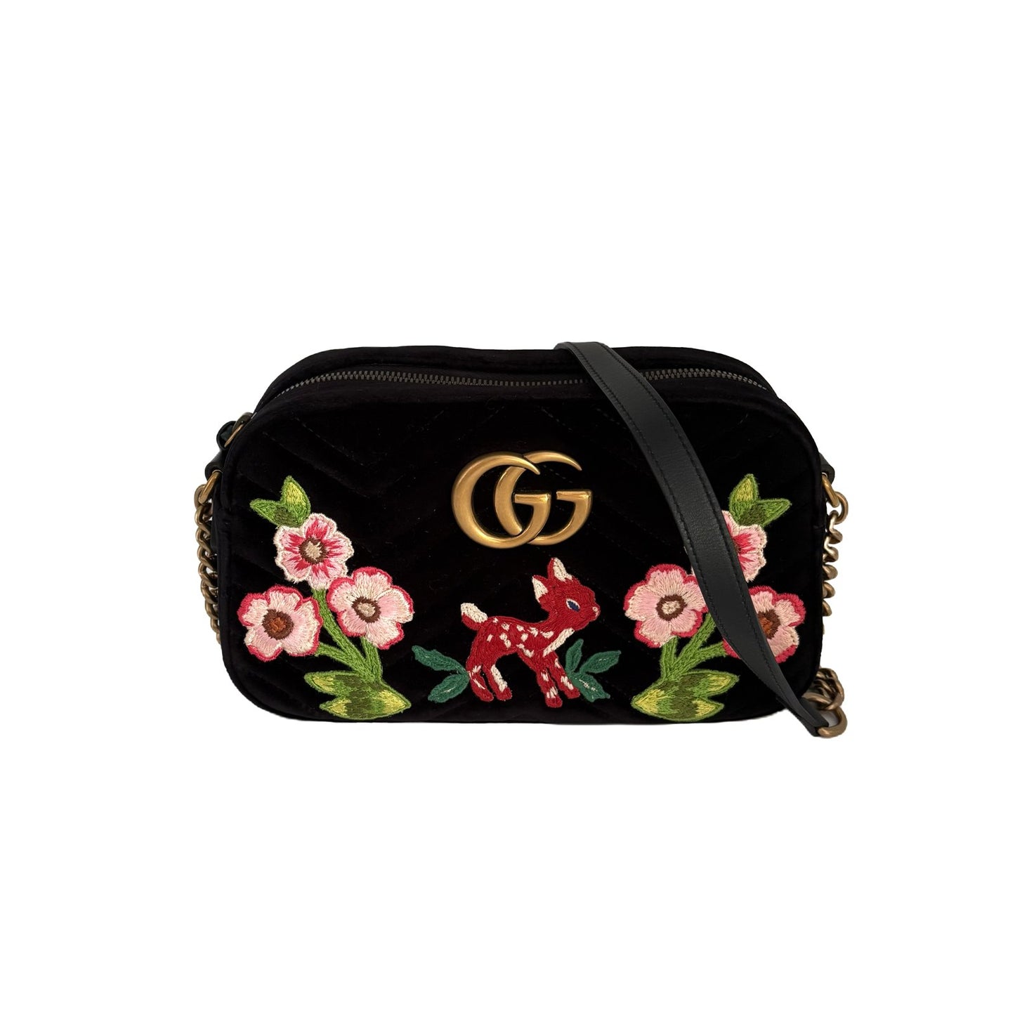 GG Marmont Camera Bag Small Black