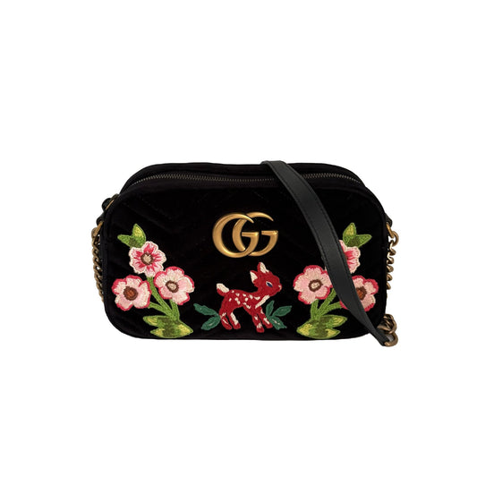 GG Marmont Camera Bag Small Black