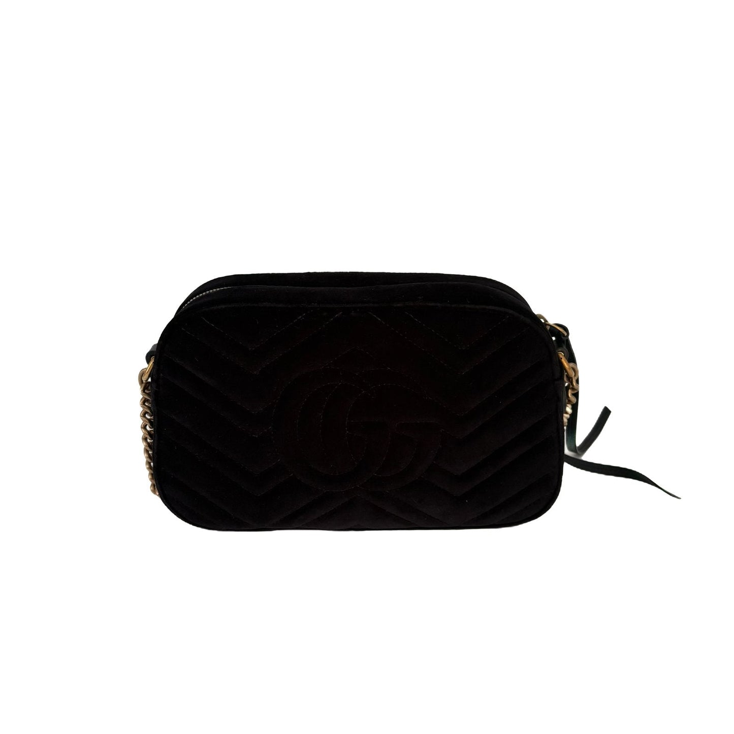 GG Marmont Camera Bag Black Velvet - view 2