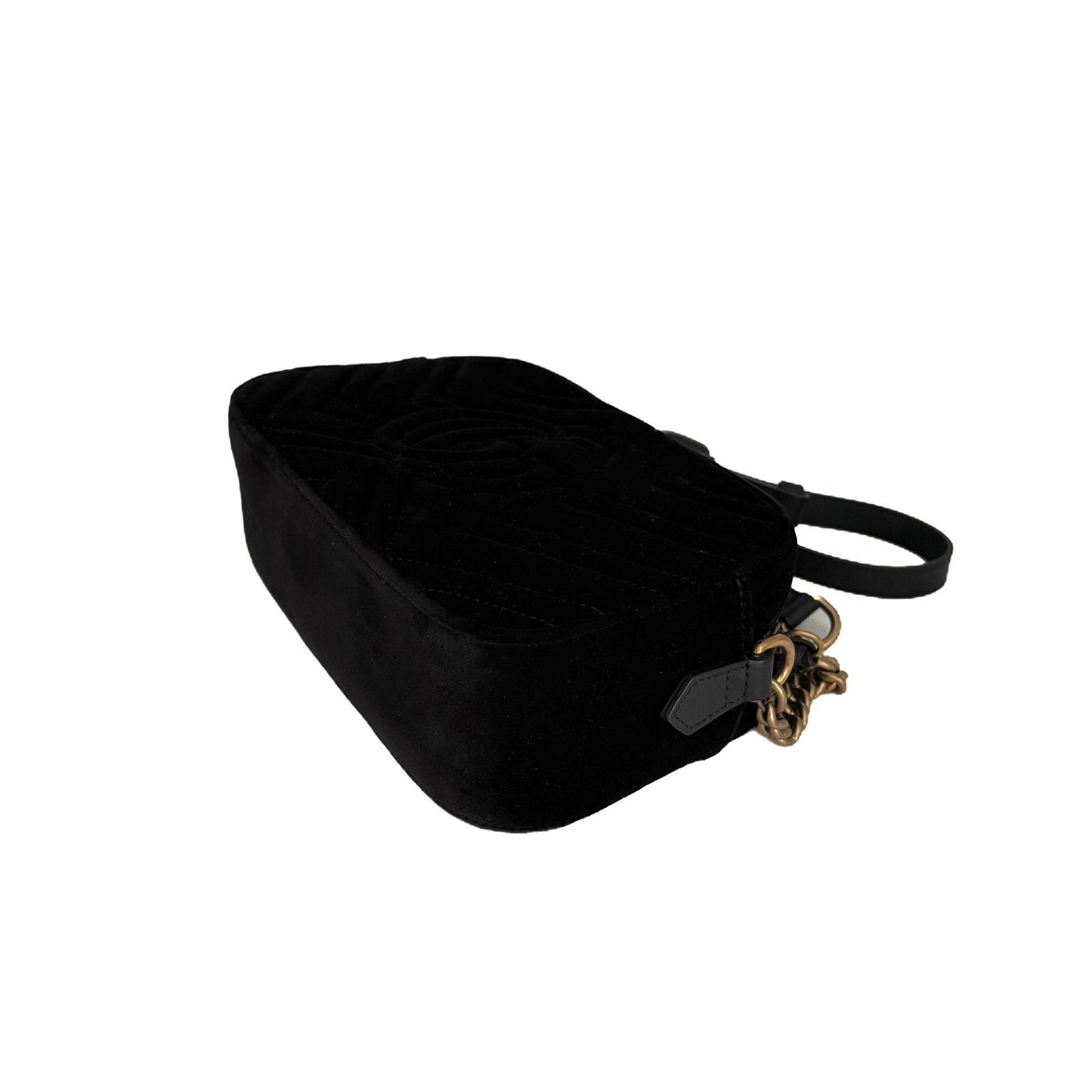 GG Marmont Camera Bag Black Velvet - view 6