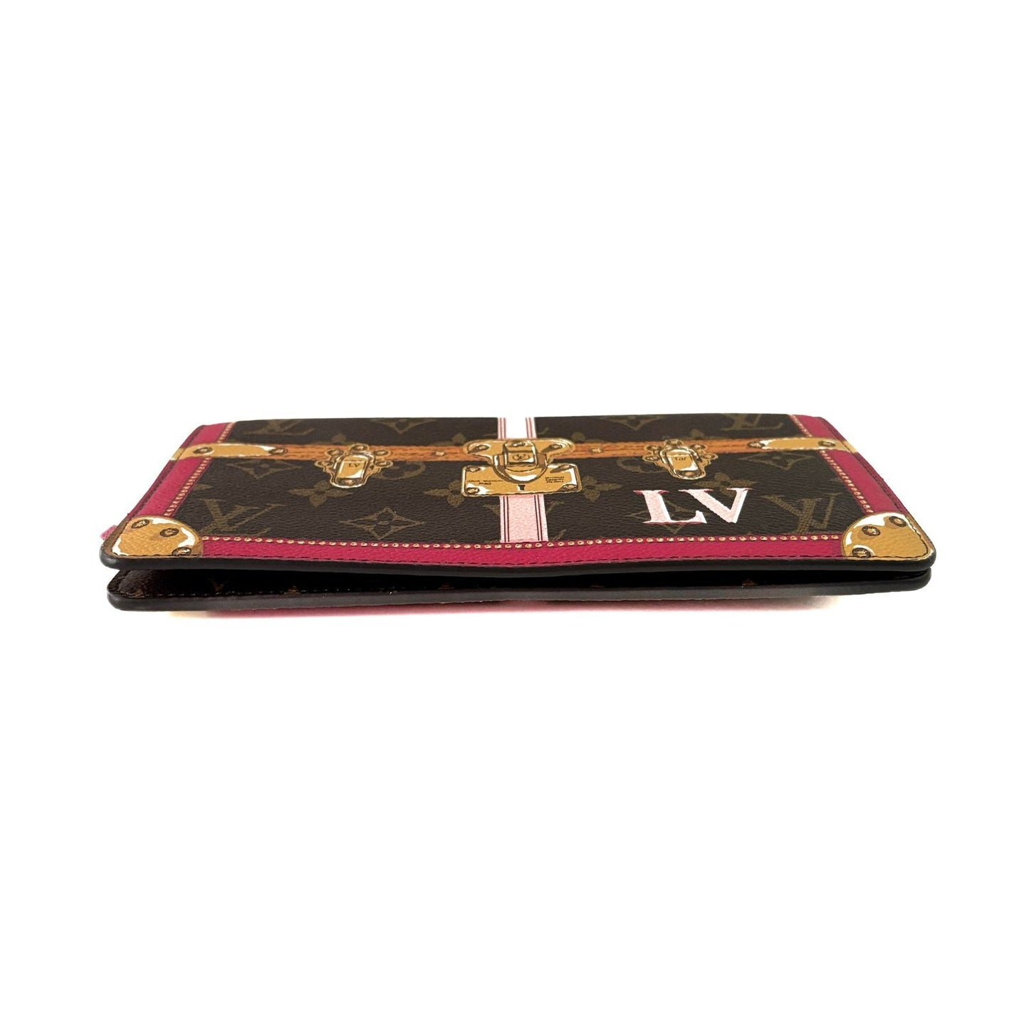 Trunk Pochette Monogram Multicolor Chain Clutch