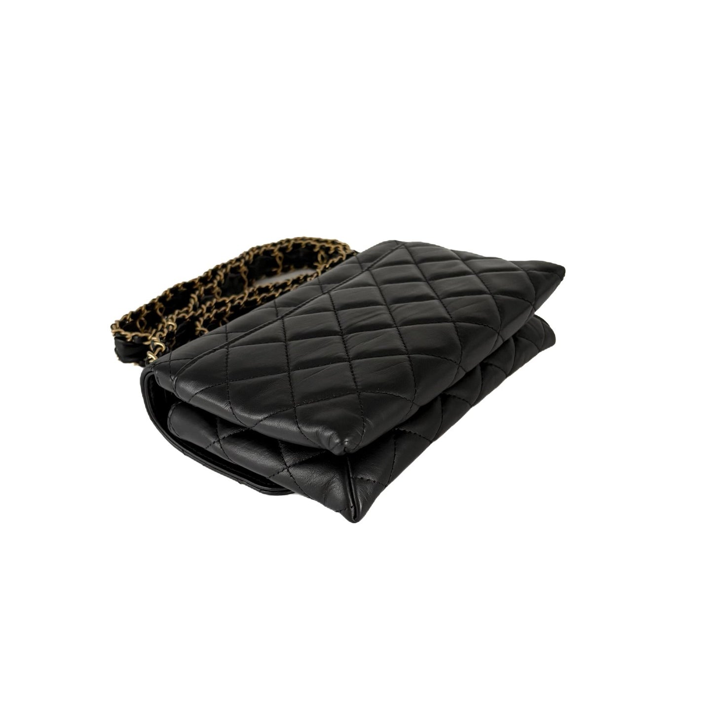 WOC 23K Gold Pin Black