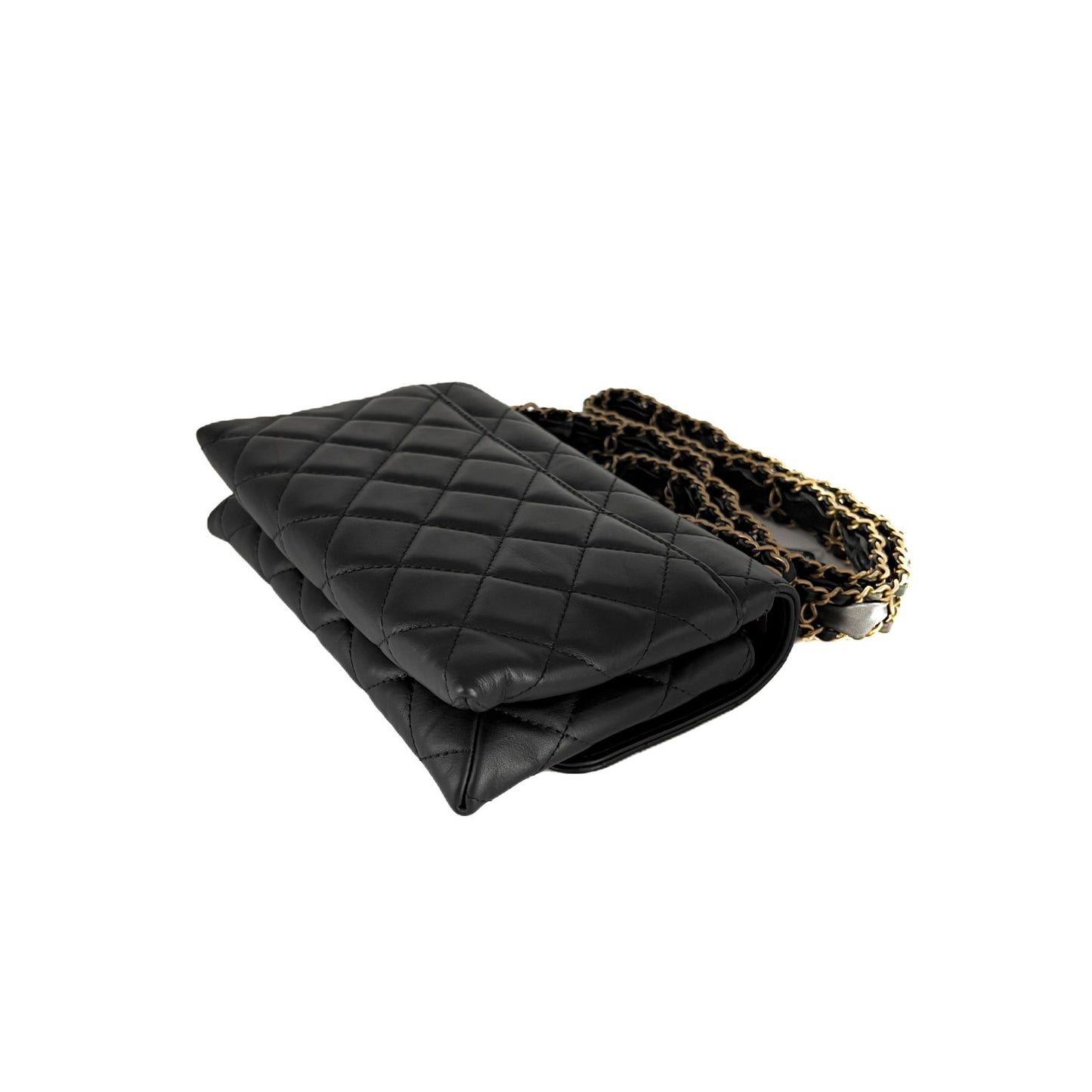 WOC 23K Gold Pin Black