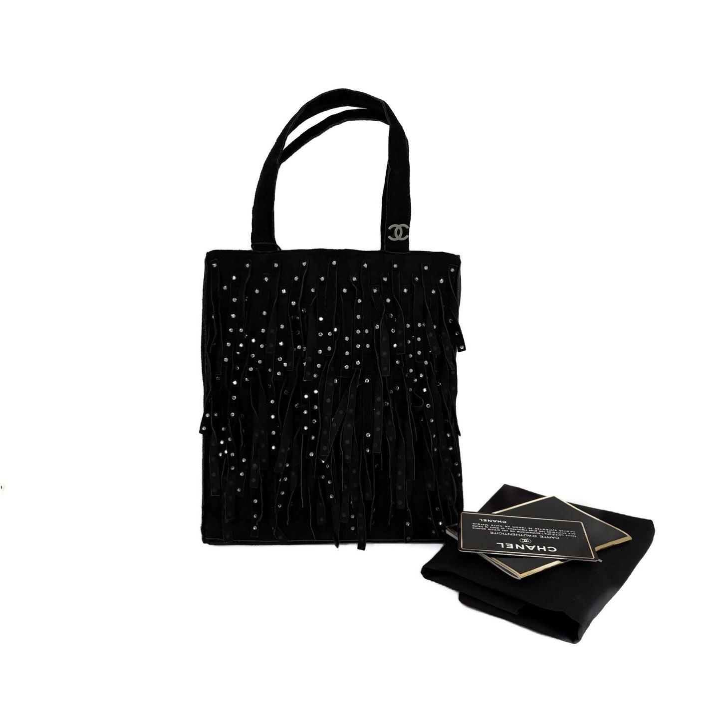 Fringe Tote Black