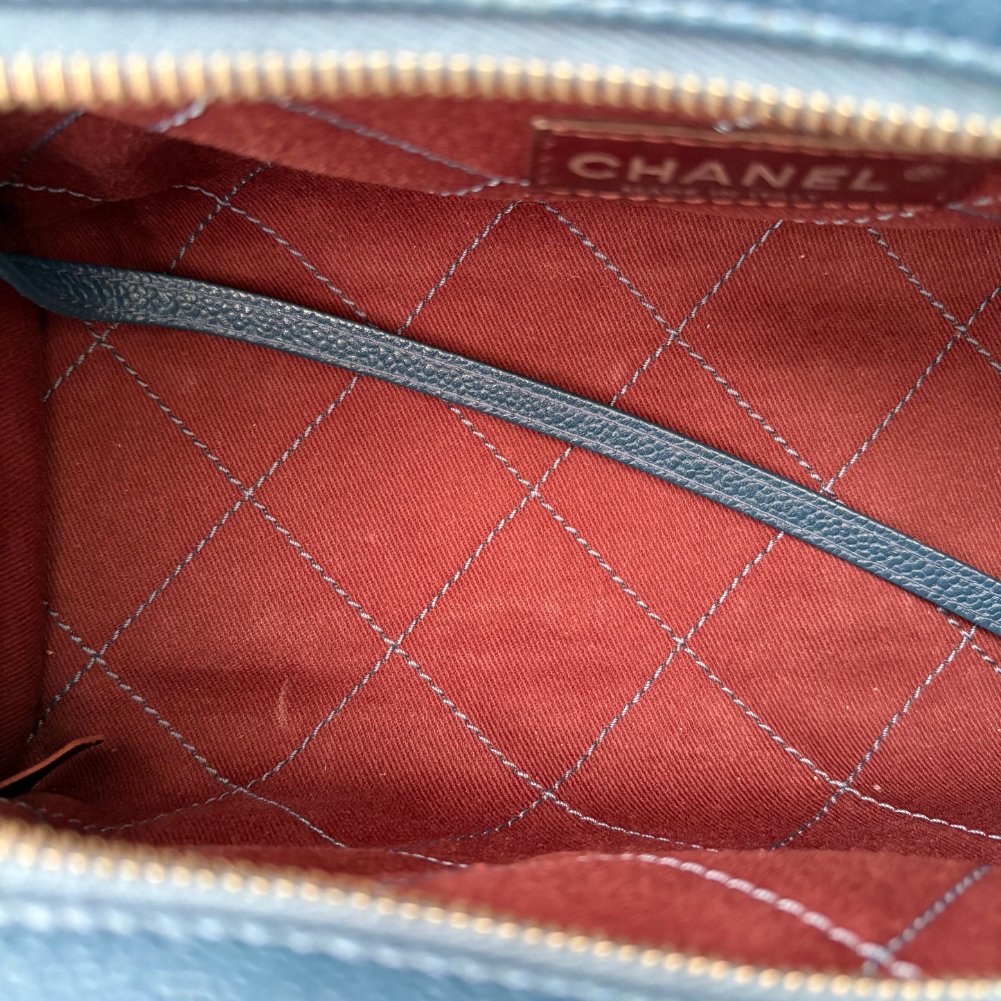 CC Crown Caviar Leather Tote