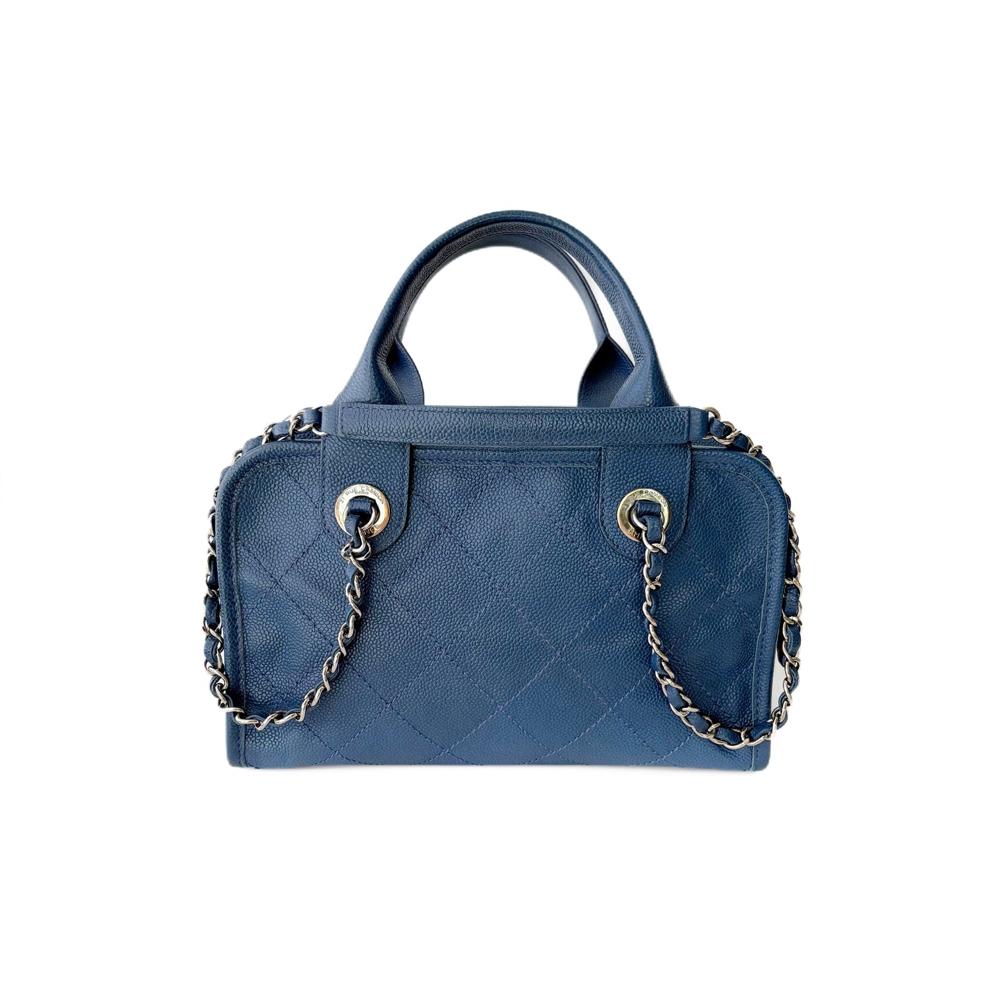 CC Crown Caviar Leather Tote