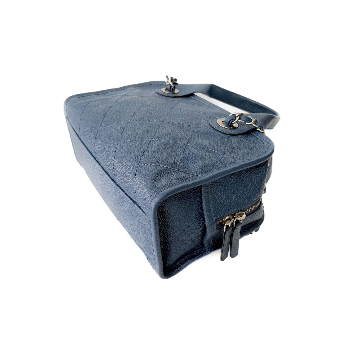 CC Crown Caviar Leather Tote