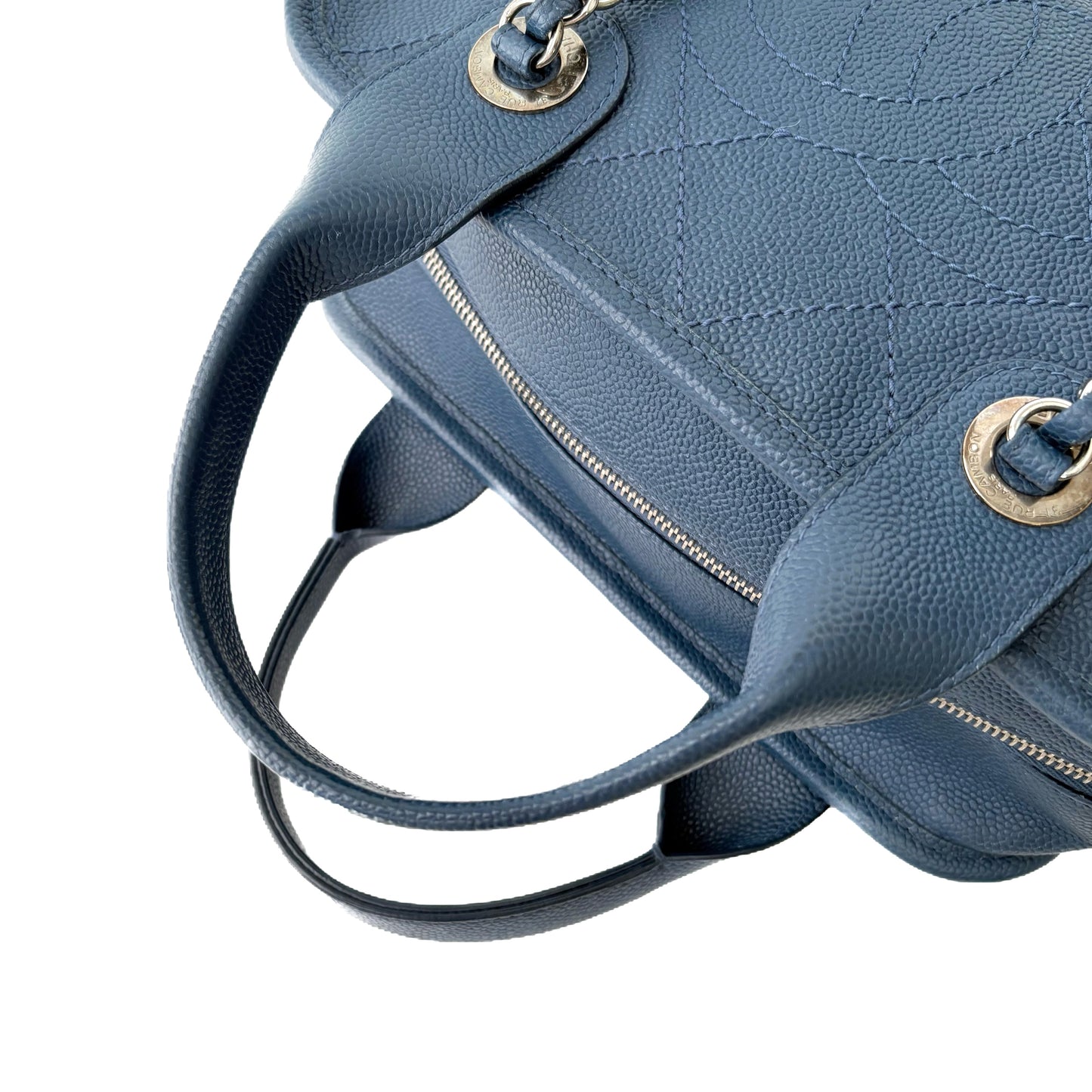 CC Crown Caviar Leather Tote