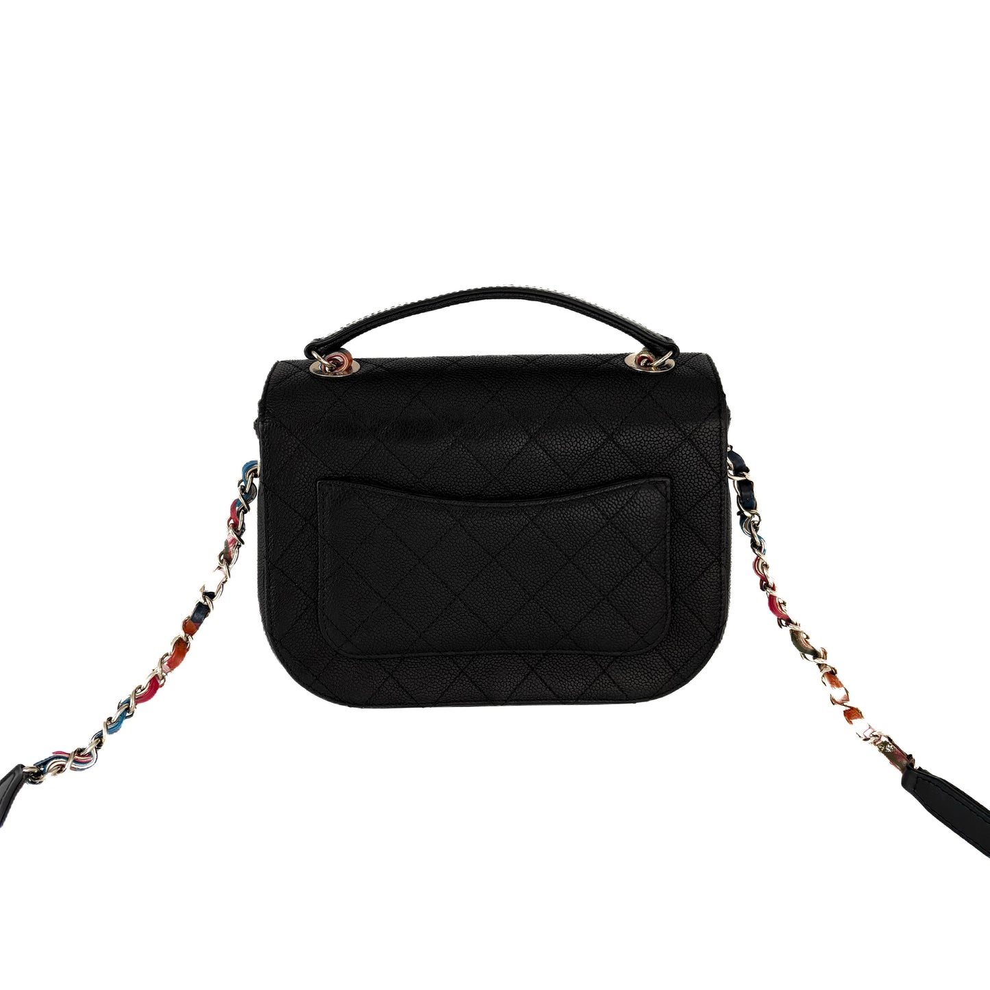 Cuba Flap Bag with Rainbow Hardware