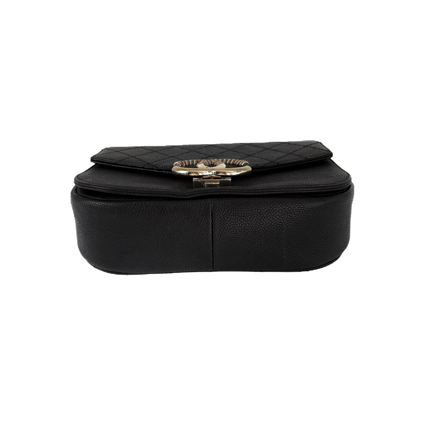 Cuba Flap Bag with Rainbow Hardware