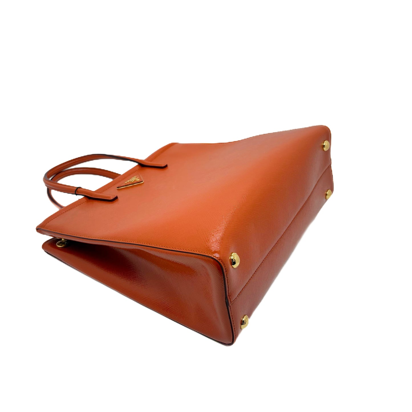 Saffiano Medium Orange