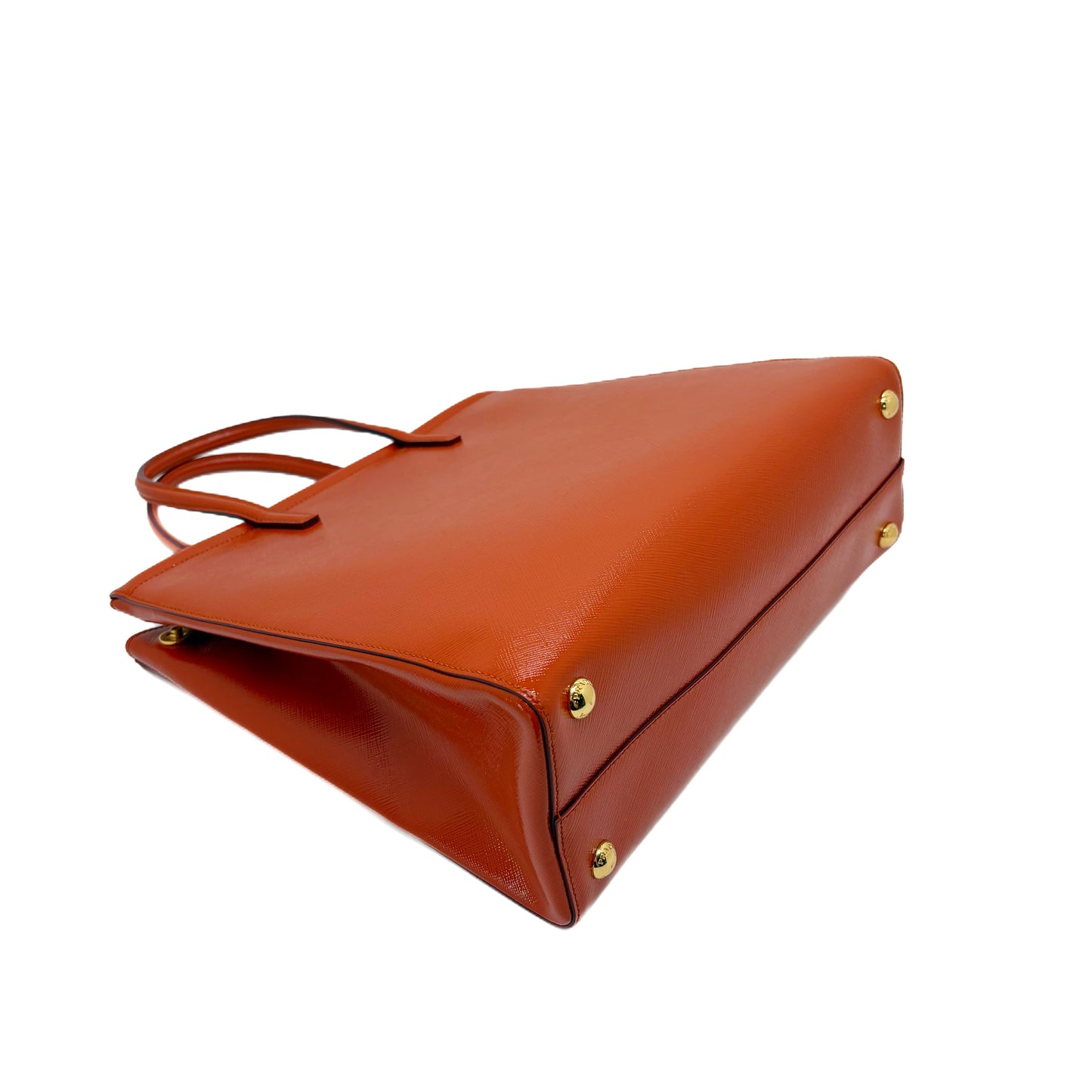 Saffiano Medium Orange