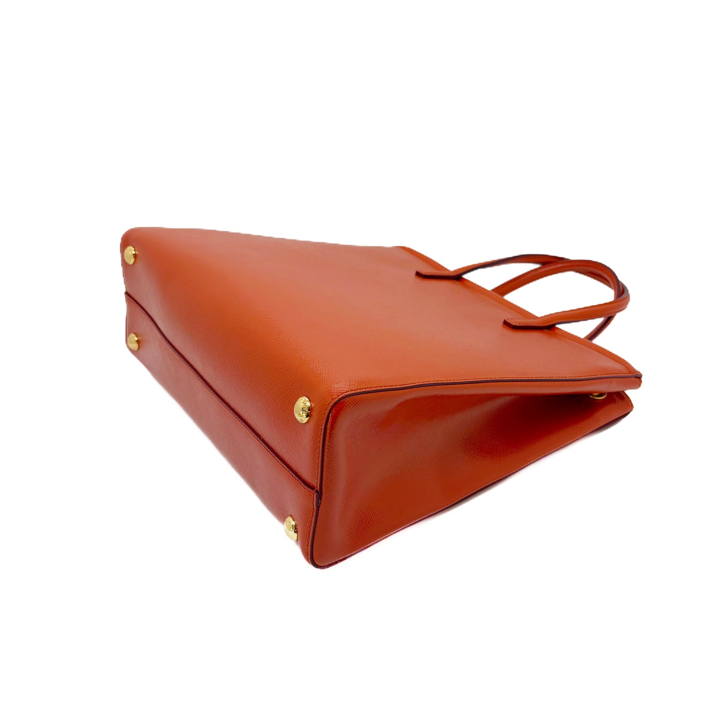 Saffiano Medium Orange