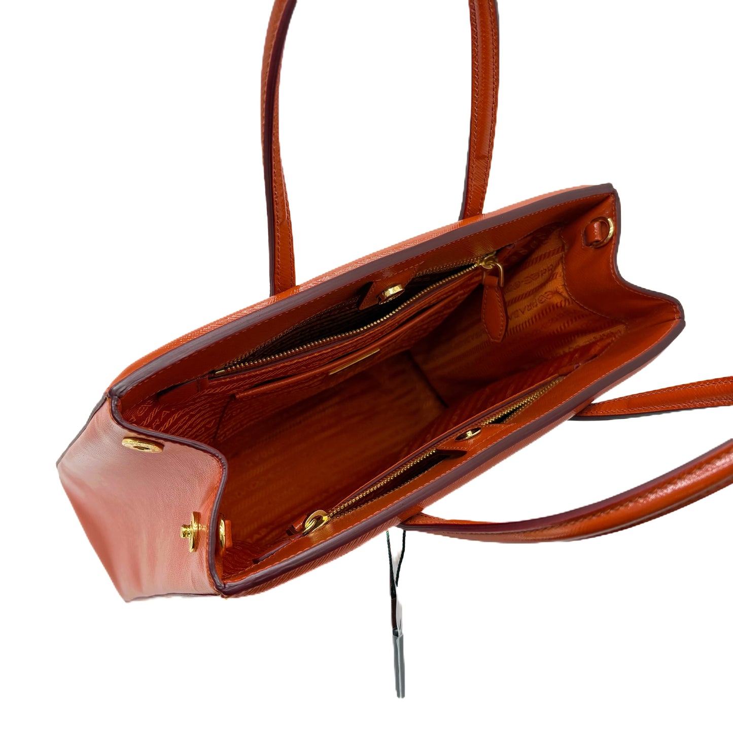 Saffiano Medium Orange