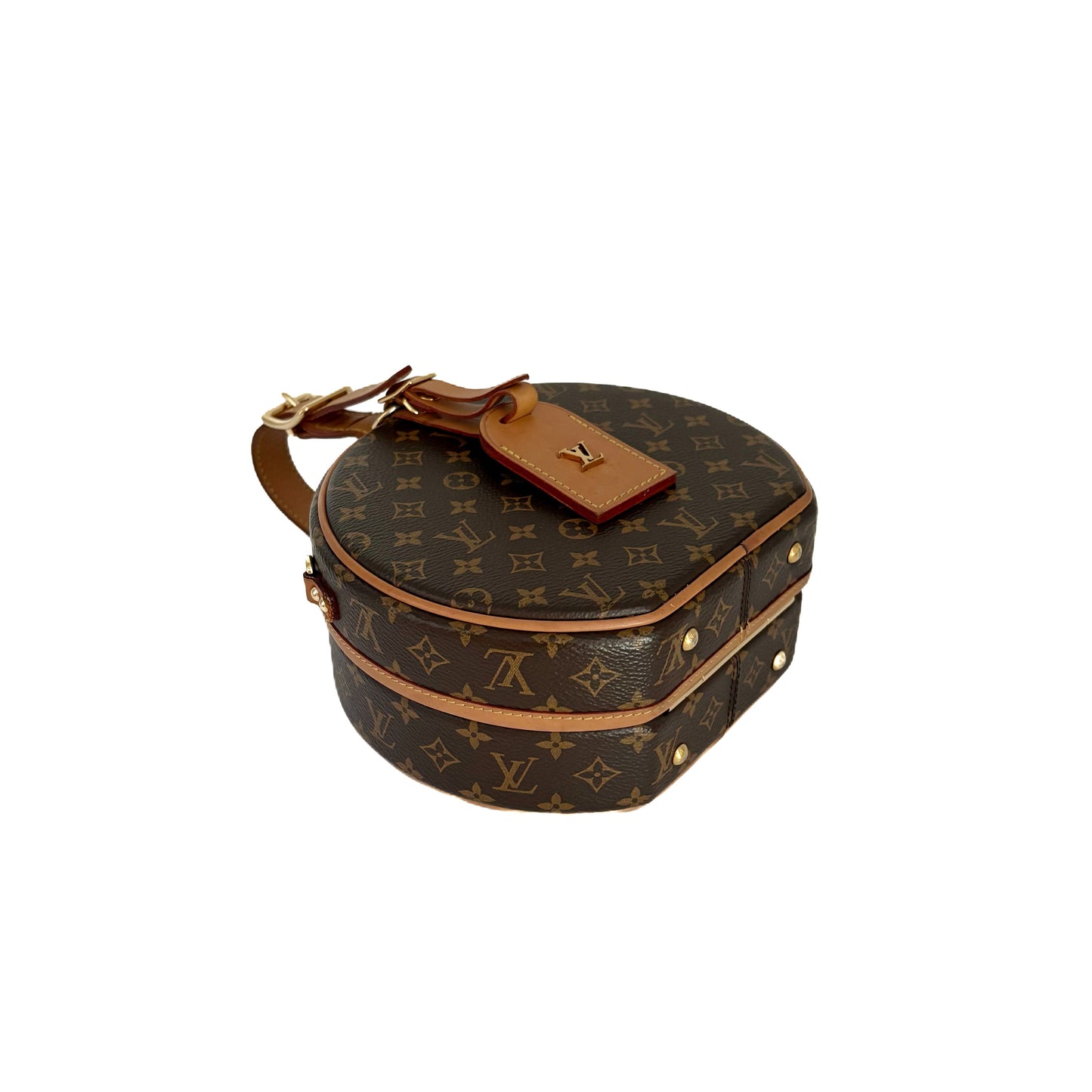 Boîte Chapeau Hard Small Brown