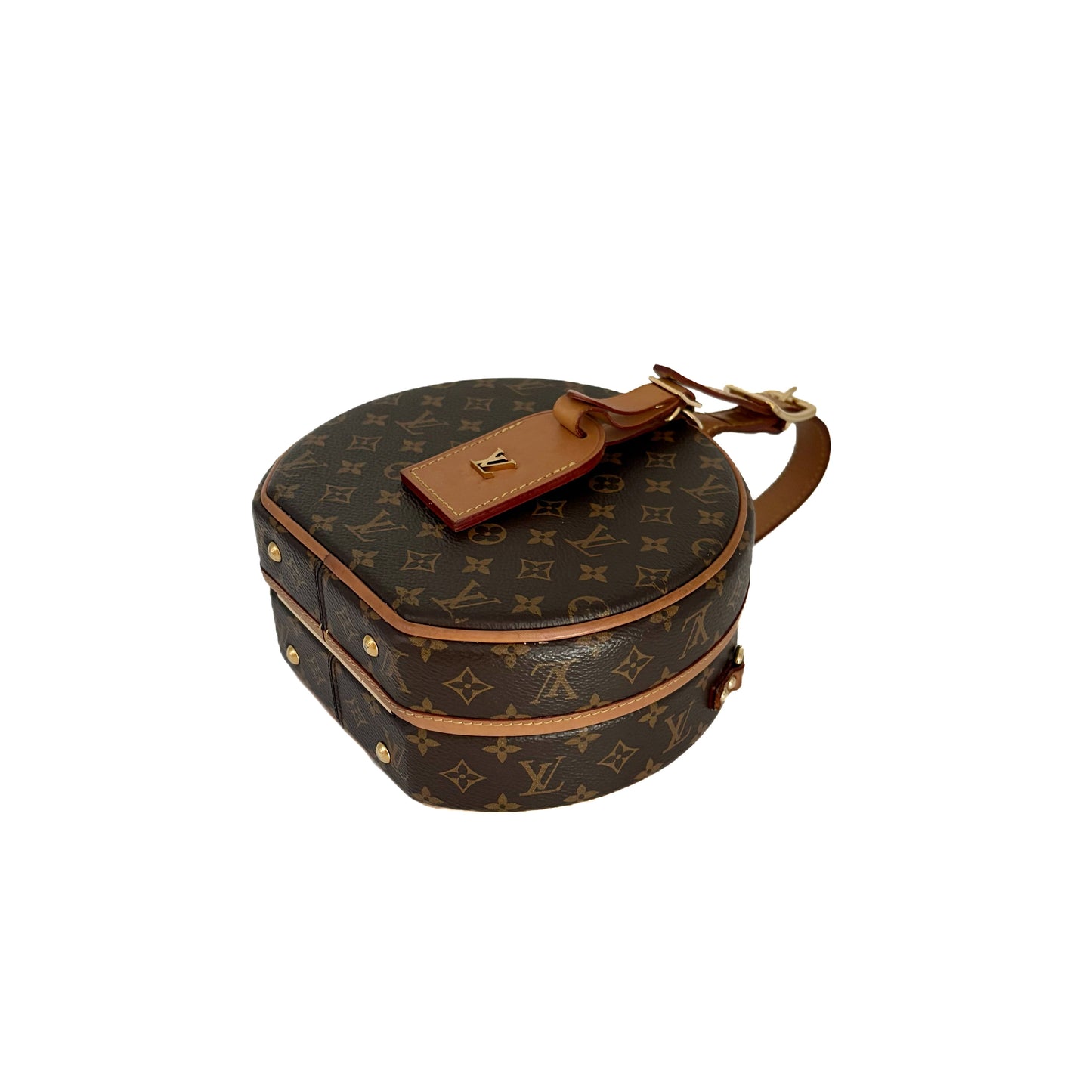 Boîte Chapeau Hard Small Brown