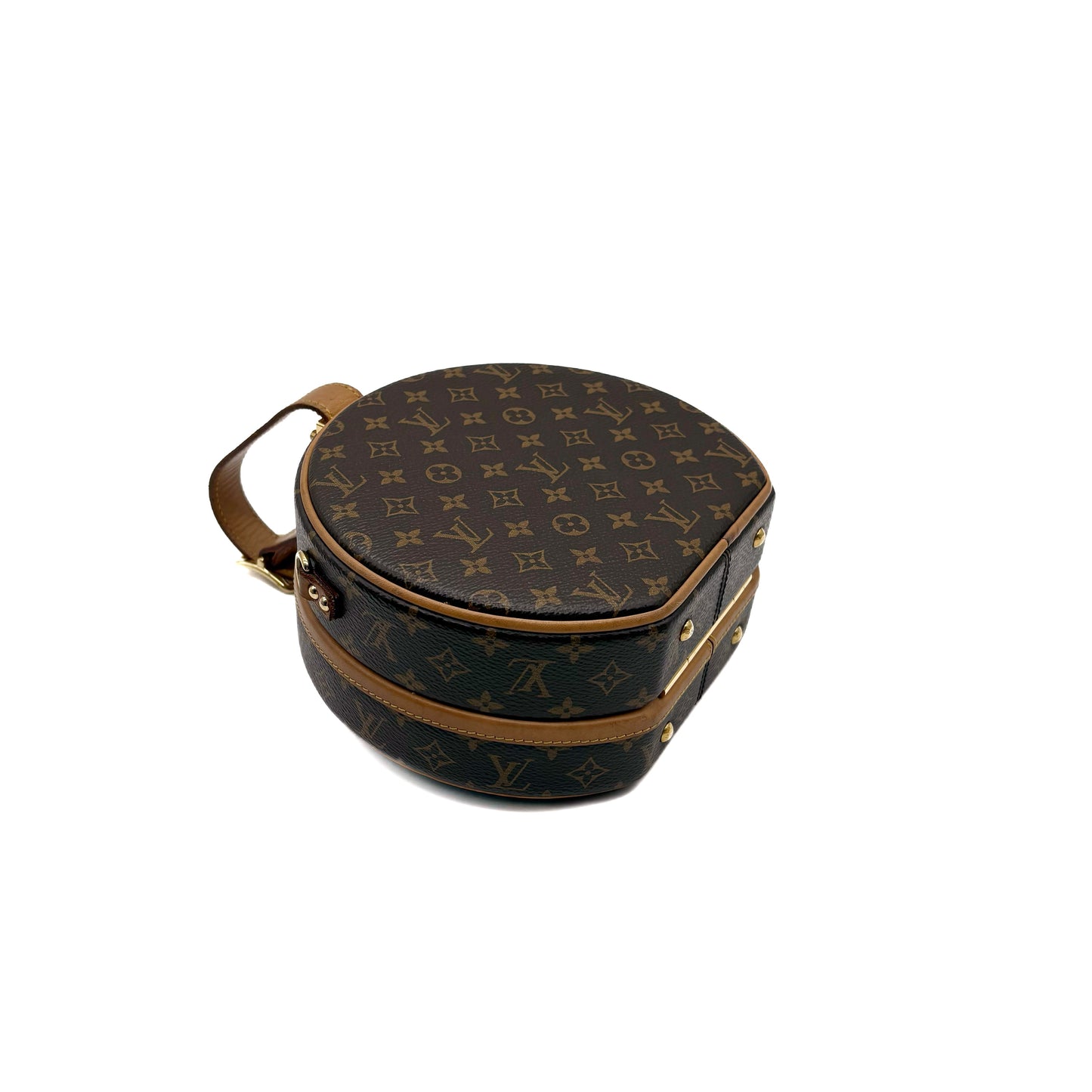 Boîte Chapeau Hard Small Brown