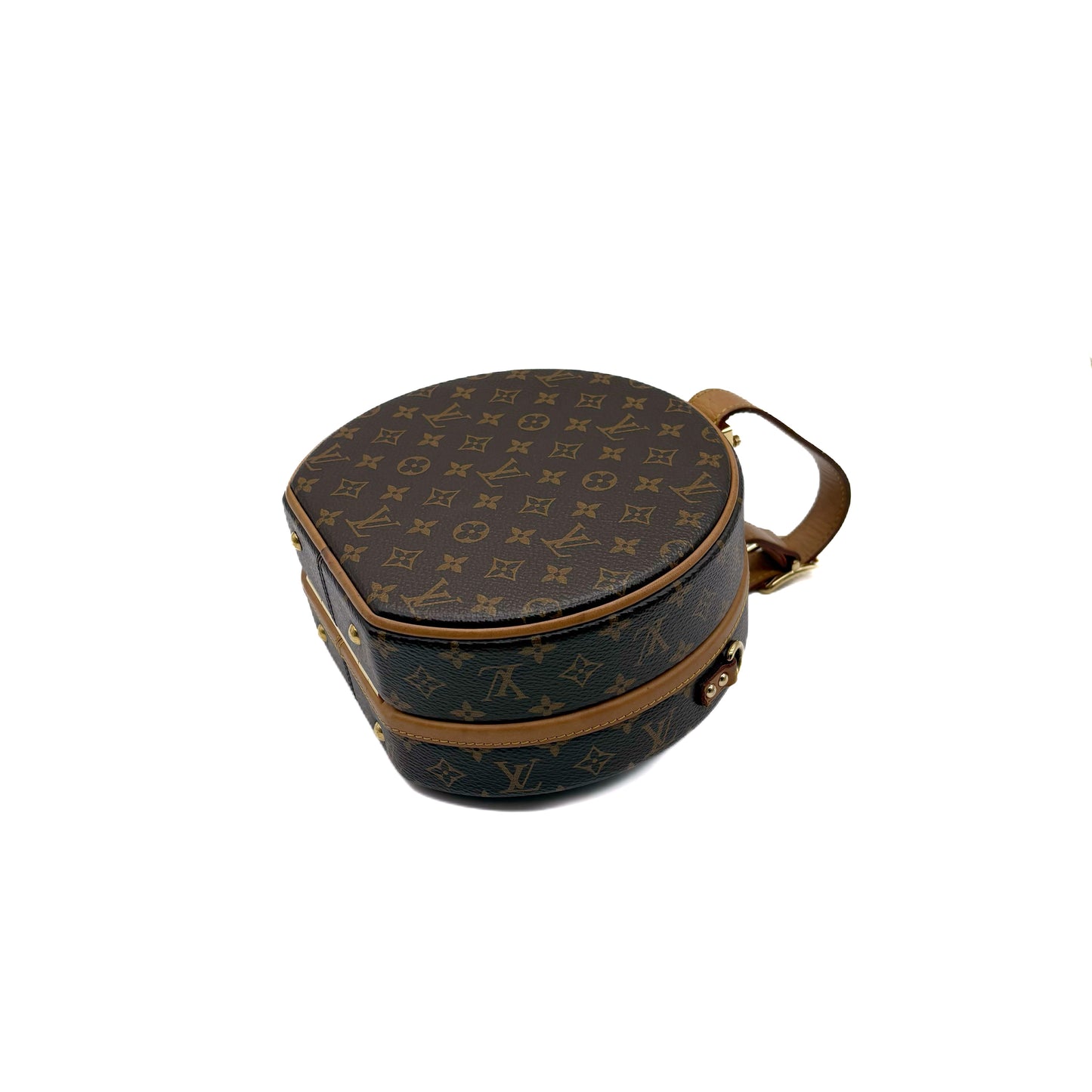Boîte Chapeau Hard Small Brown
