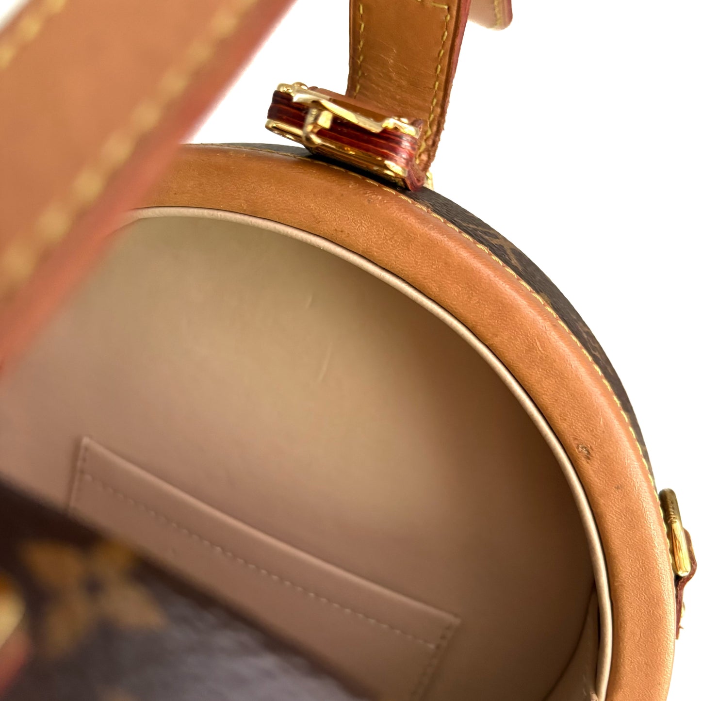 Boîte Chapeau Hard Small Brown