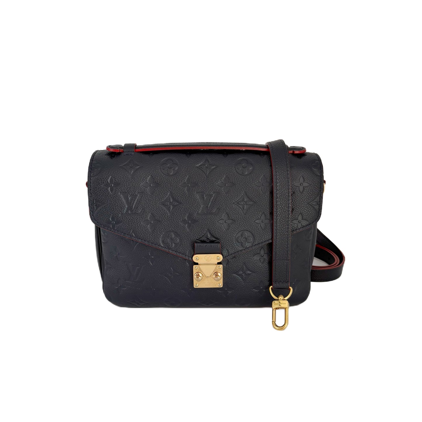 Pochette Metis MM Deep Sea Blue/Red