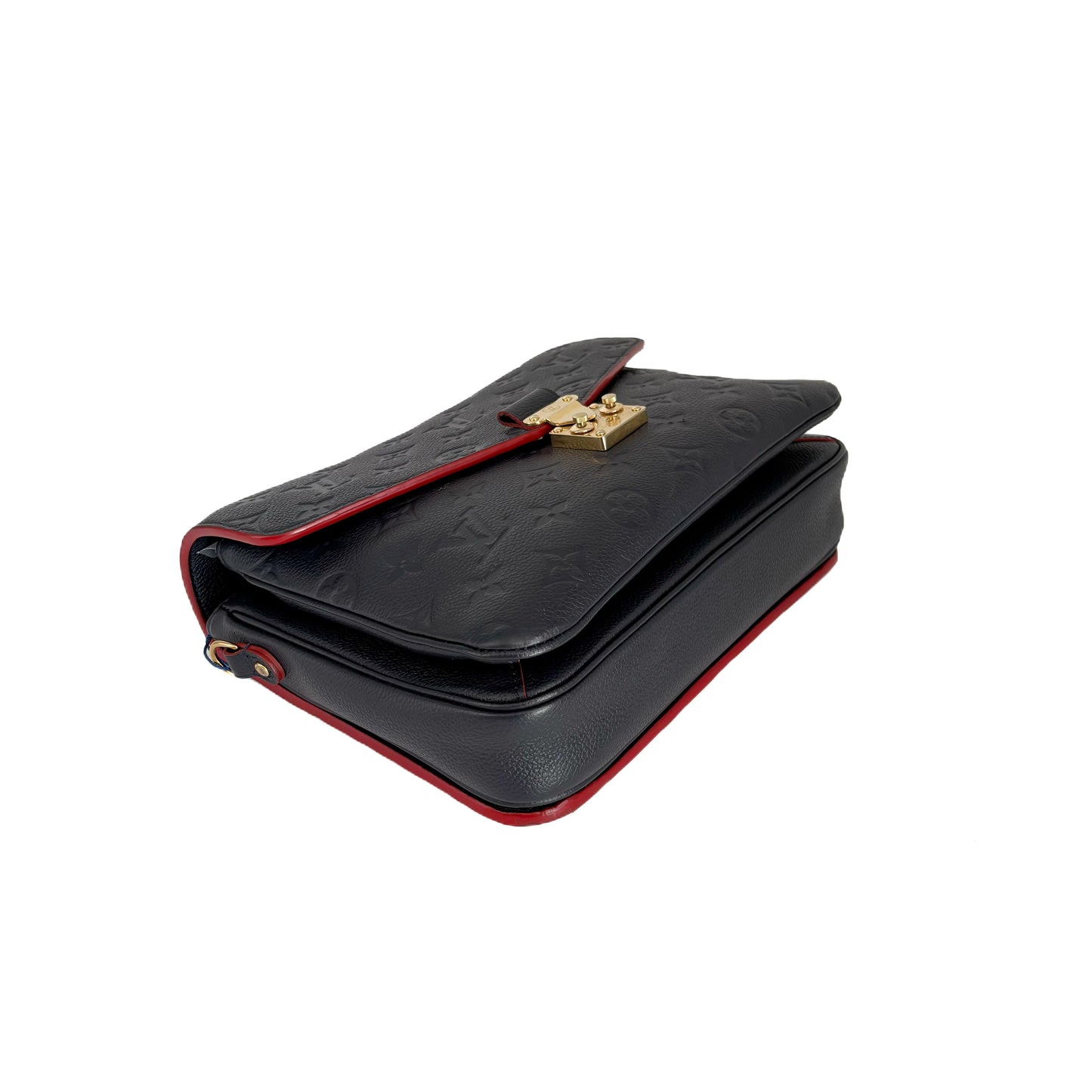 Pochette Metis MM Deep Sea Blue/Red