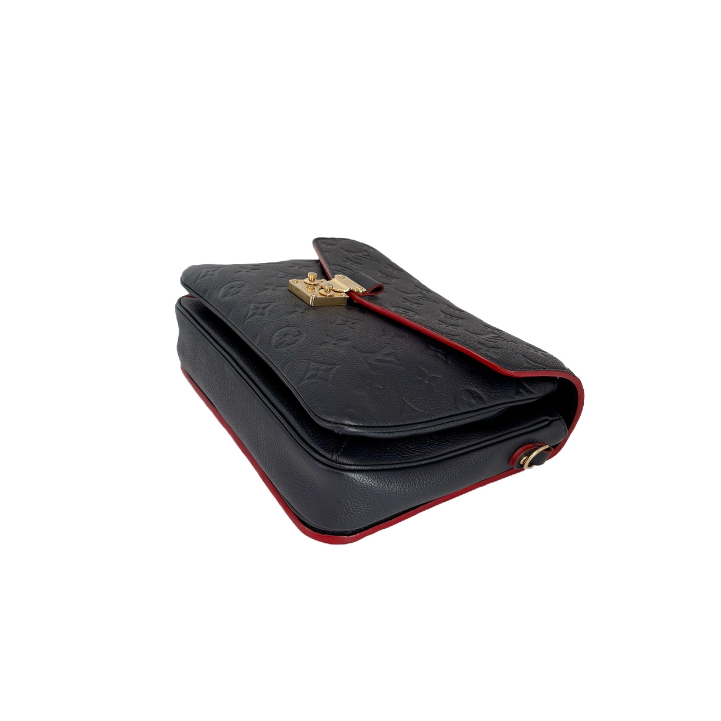 Pochette Metis MM Deep Sea Blue/Red