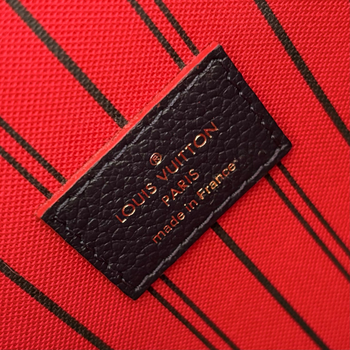 Pochette Metis MM Deep Sea Blue/Red